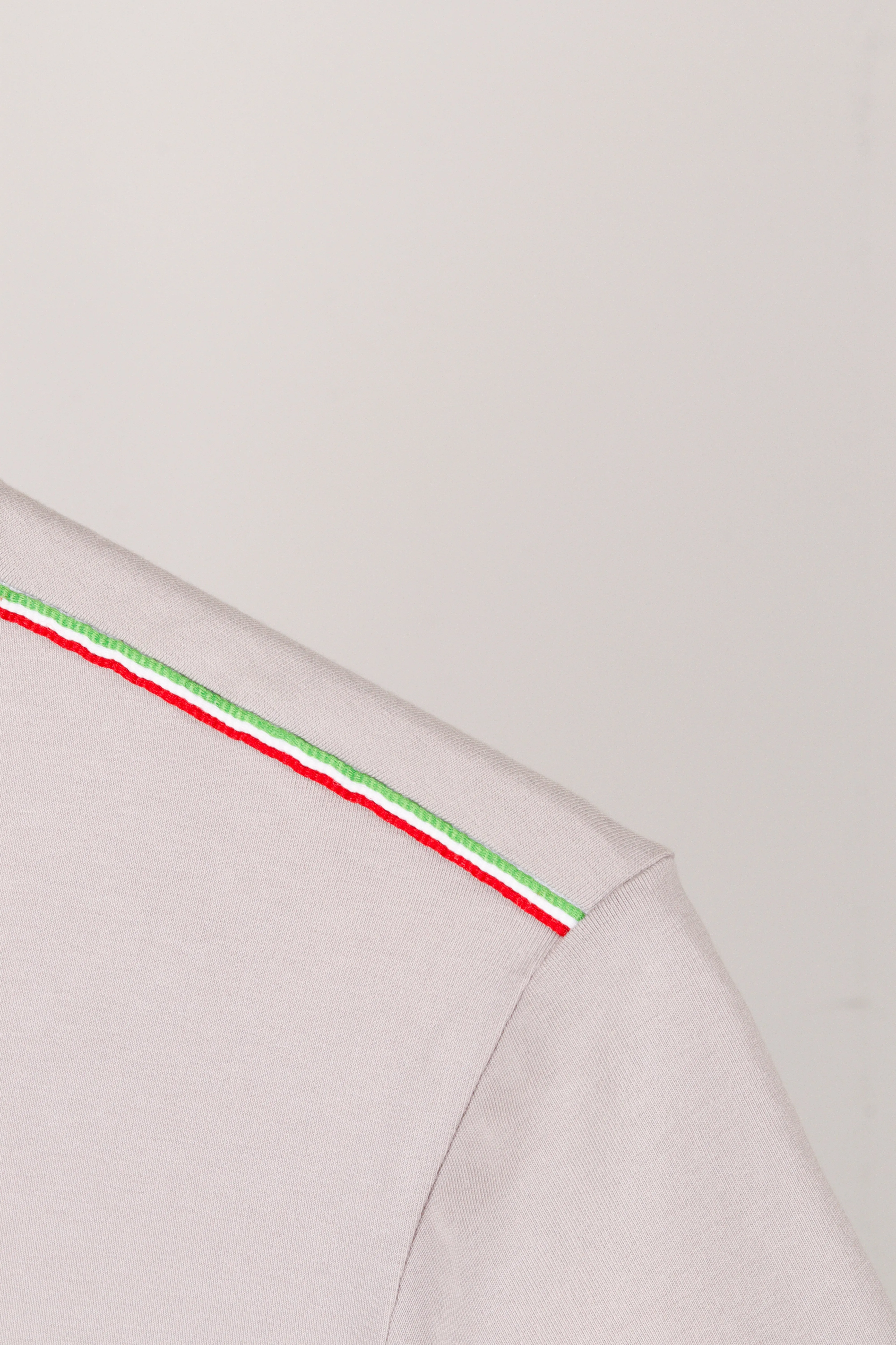 2000's Dolce & Gabbana 'Italy Striped' T-Shirt Gray