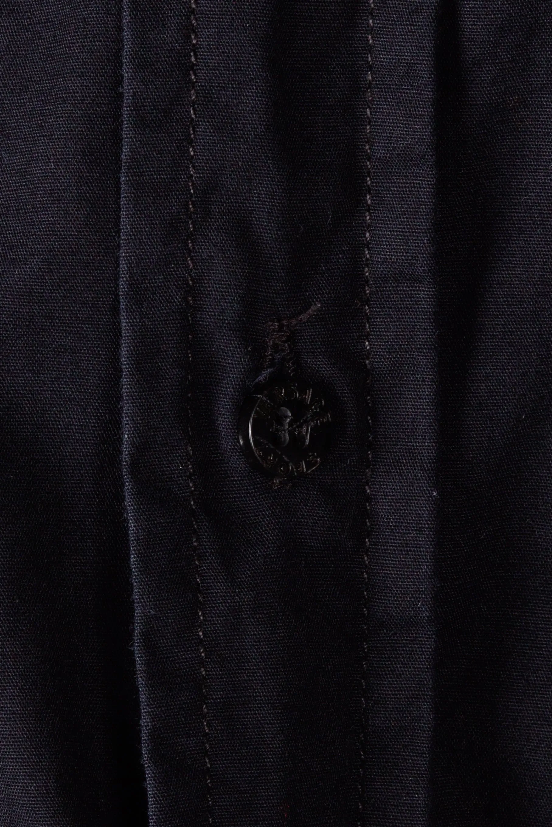 2000's Versace Sport 'Tackle Twill Embroidered Logo' S/S Shirt