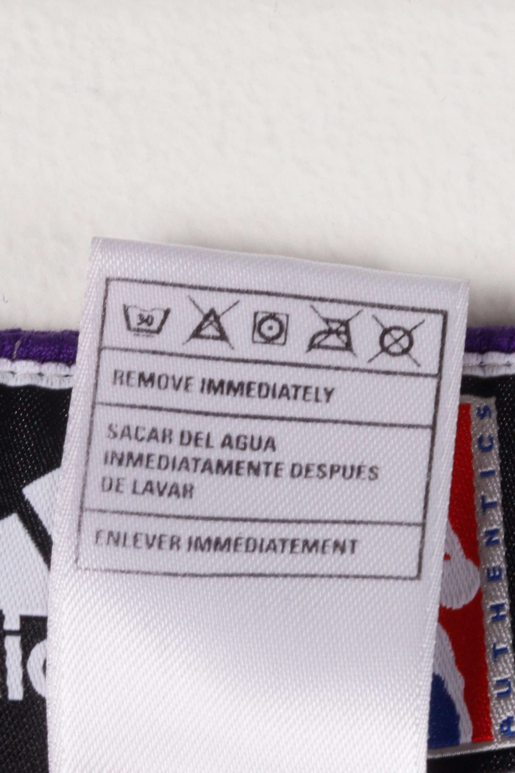 2011-12 Andrew Bynum Los Angeles Lakers Away' Tear Away Warm Up Pants Purple