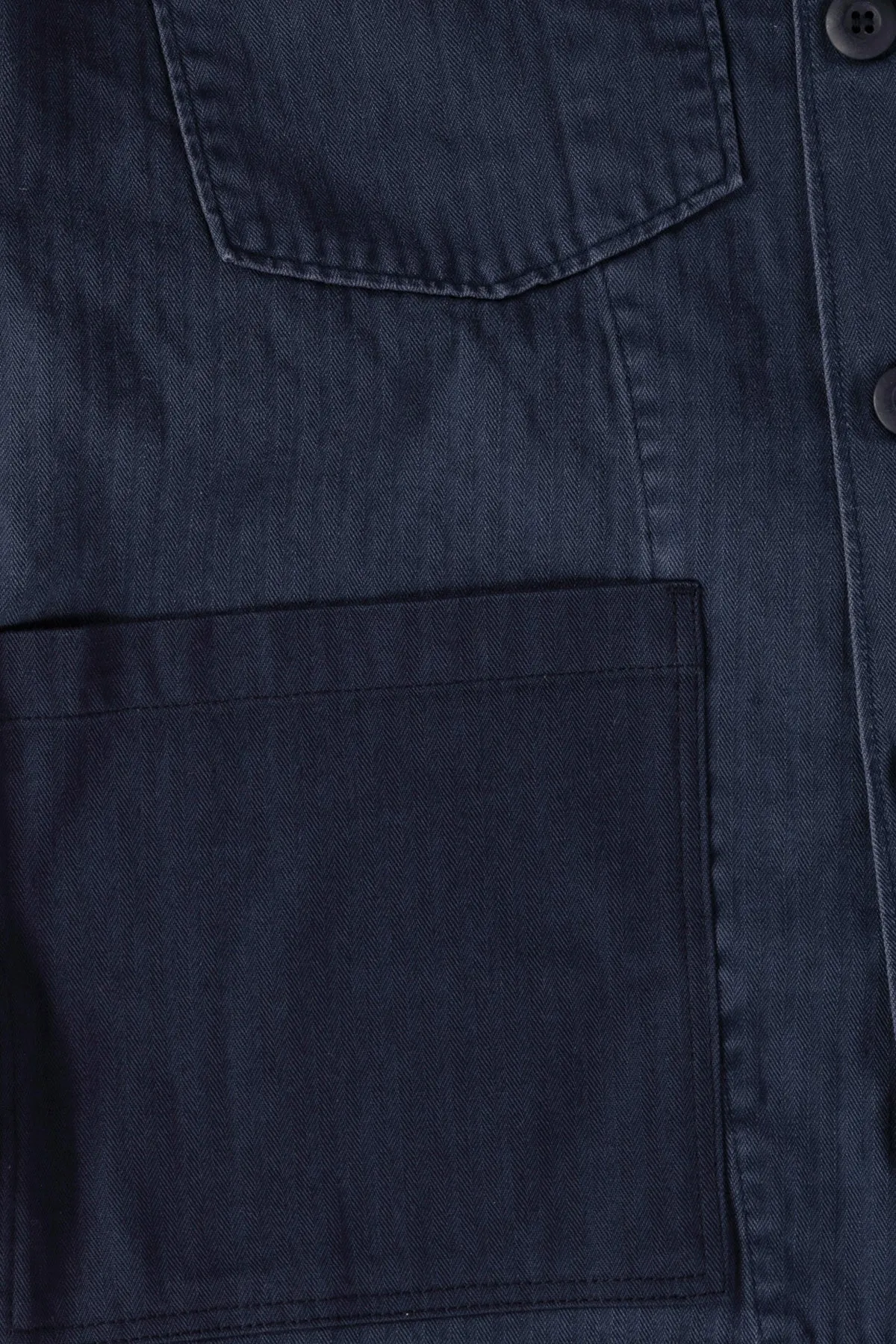 4 Pocket U.S. Army Shirt Jacket - Navy