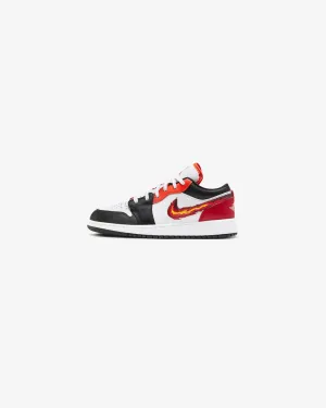 Air jordan 1 low 'flaming swoosh sneakers