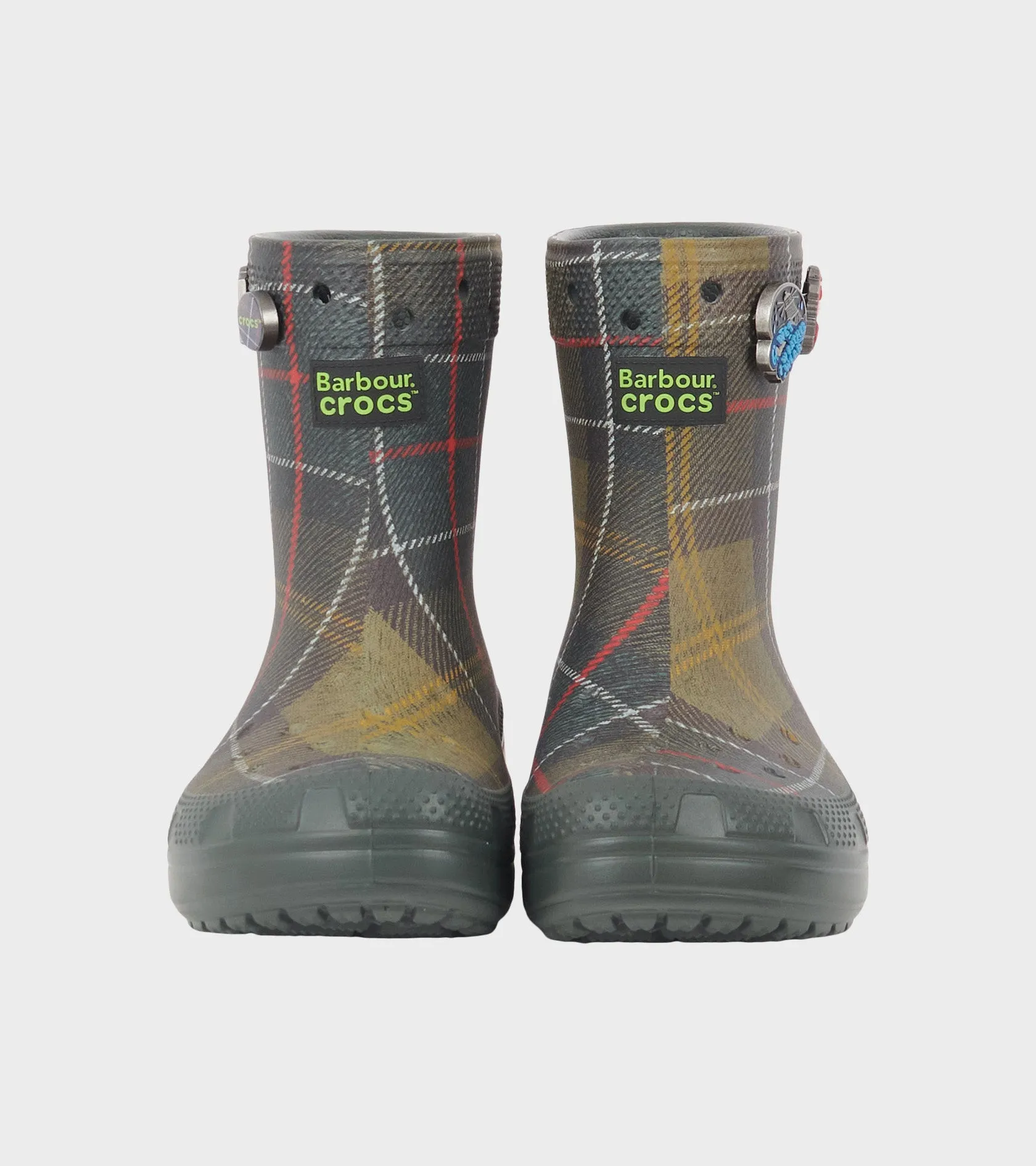 BarbourxCrocs Classic Boot Kelp