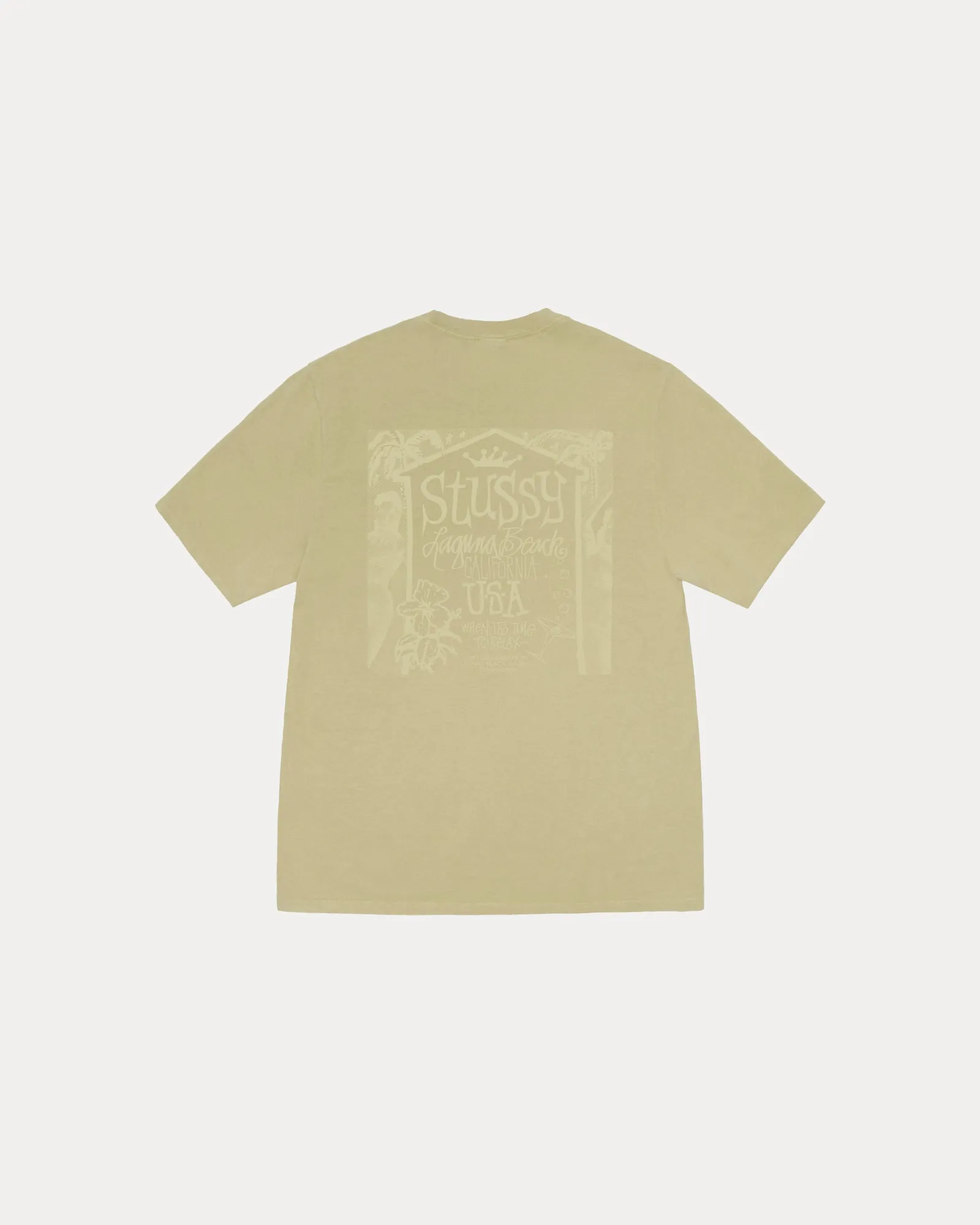 BEACH HOUSE TEE PIGMENT DYED