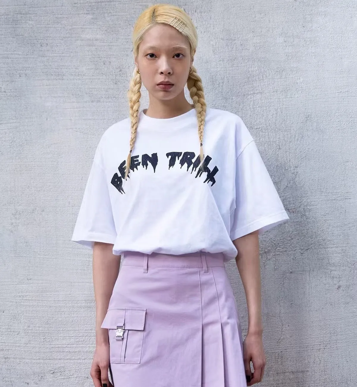 BEENTRILL Horrow Drippy T-Shirt (White)