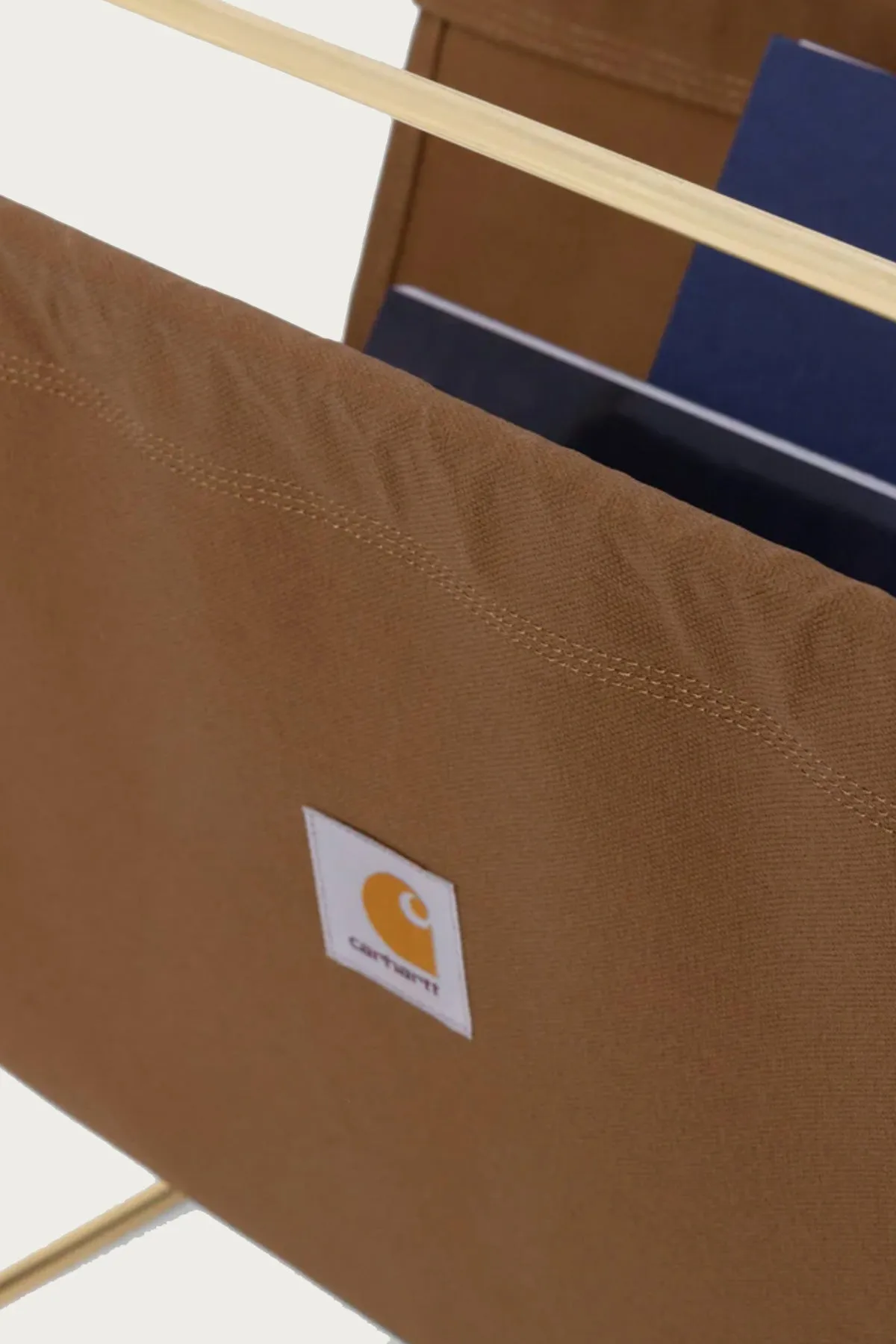 Canvas Magazine Stand - Hamilton Brown