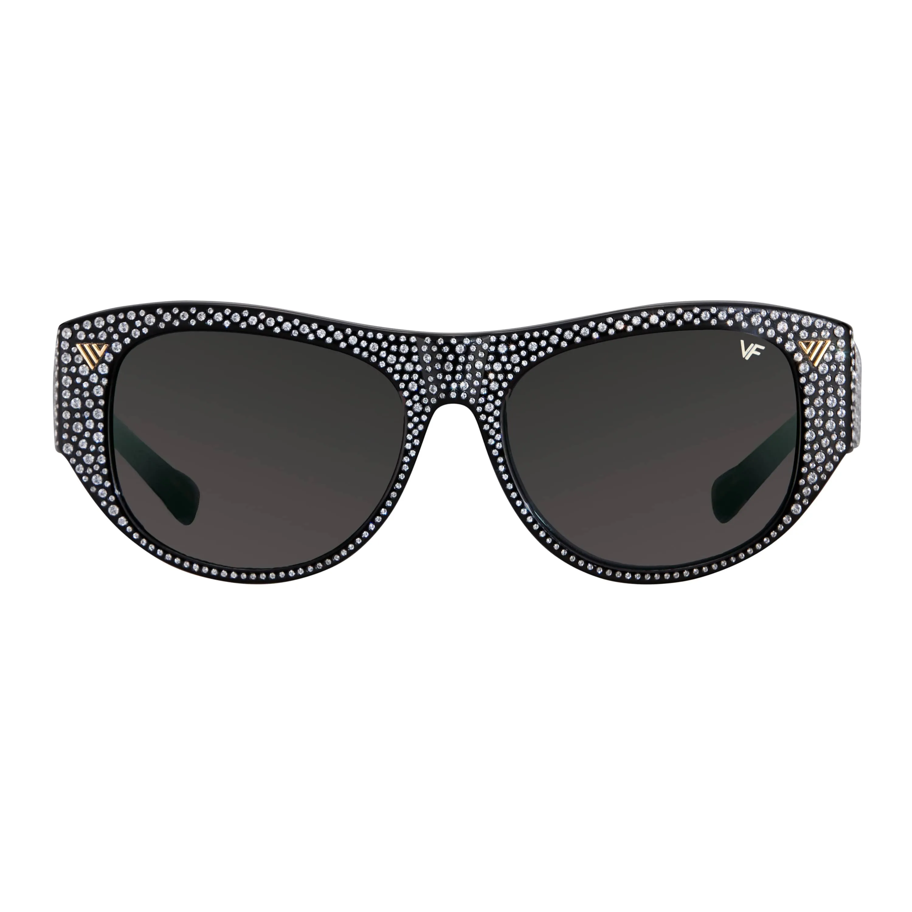 Casper Black Acetate Swarovski Crystals Edition