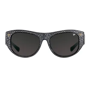 Casper Black Acetate Swarovski Crystals Edition