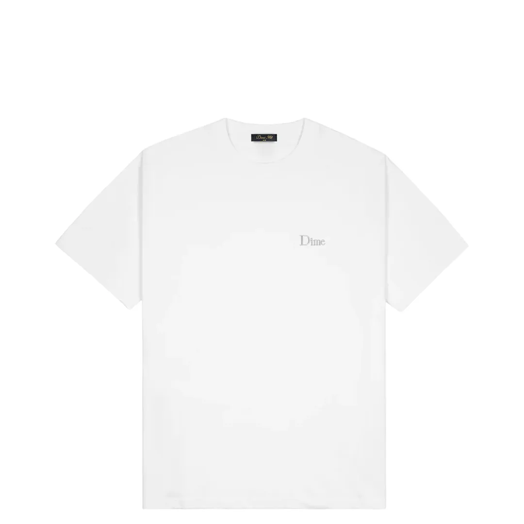 CLASSIC SMALL LOGO T-SHIRT WHITE