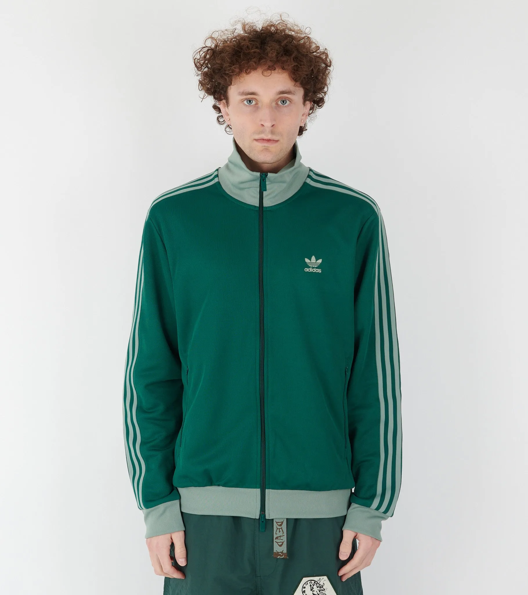 Classic Track Top Collegiate Green/Silver Green
