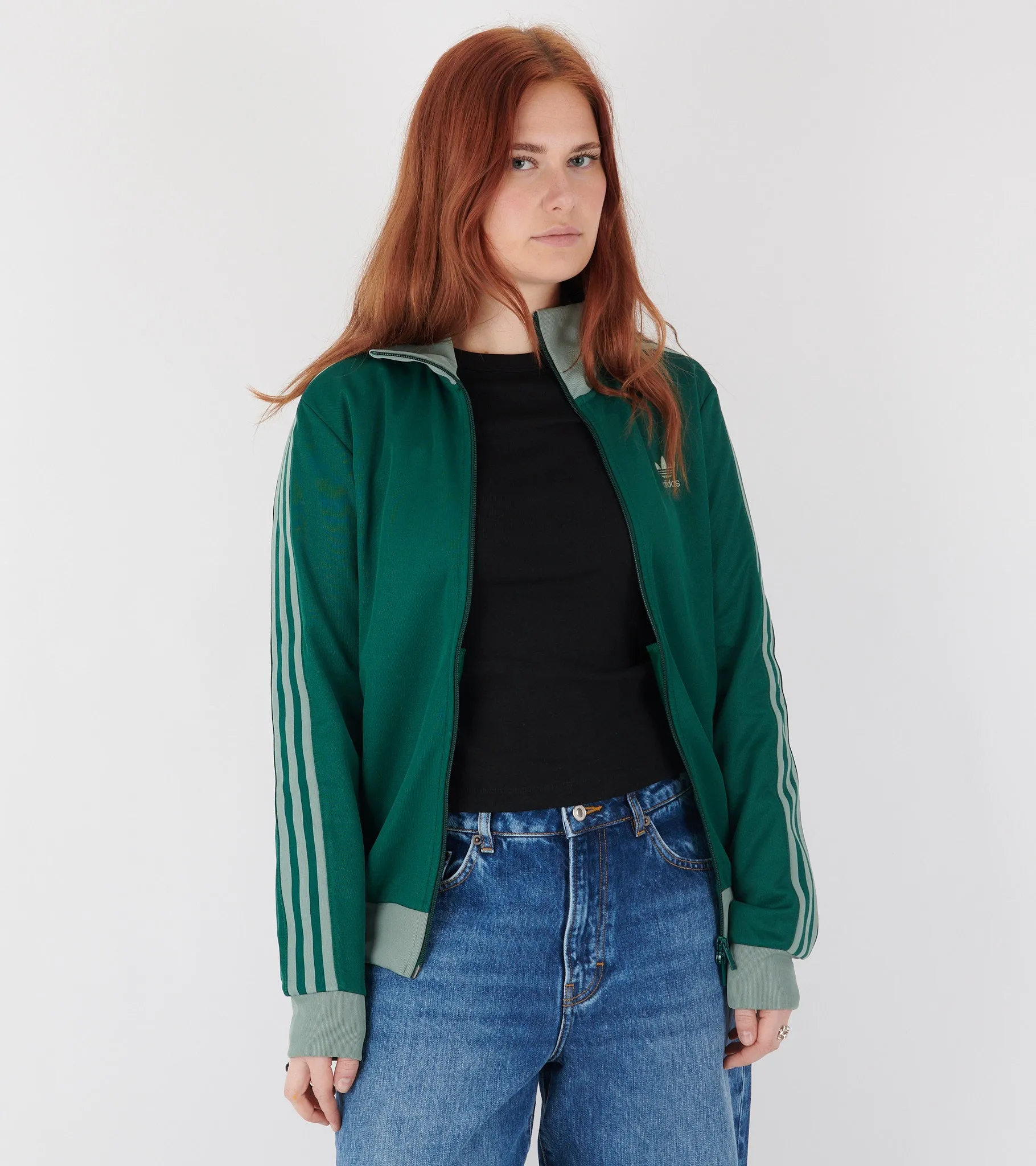 Classic Track Top Collegiate Green/Silver Green