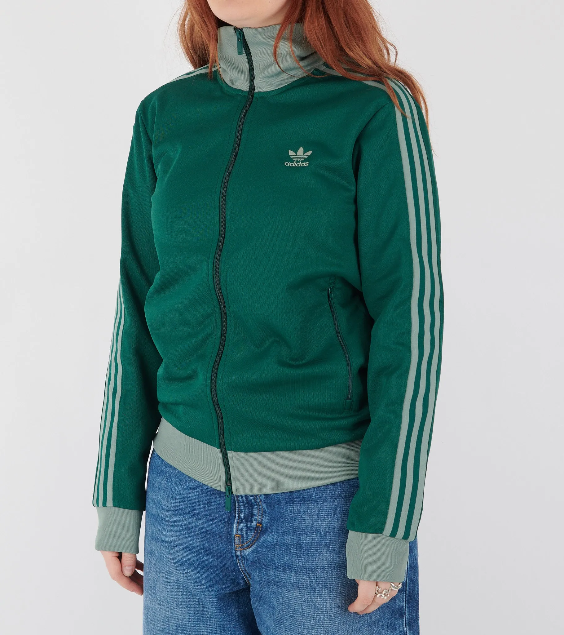 Classic Track Top Collegiate Green/Silver Green