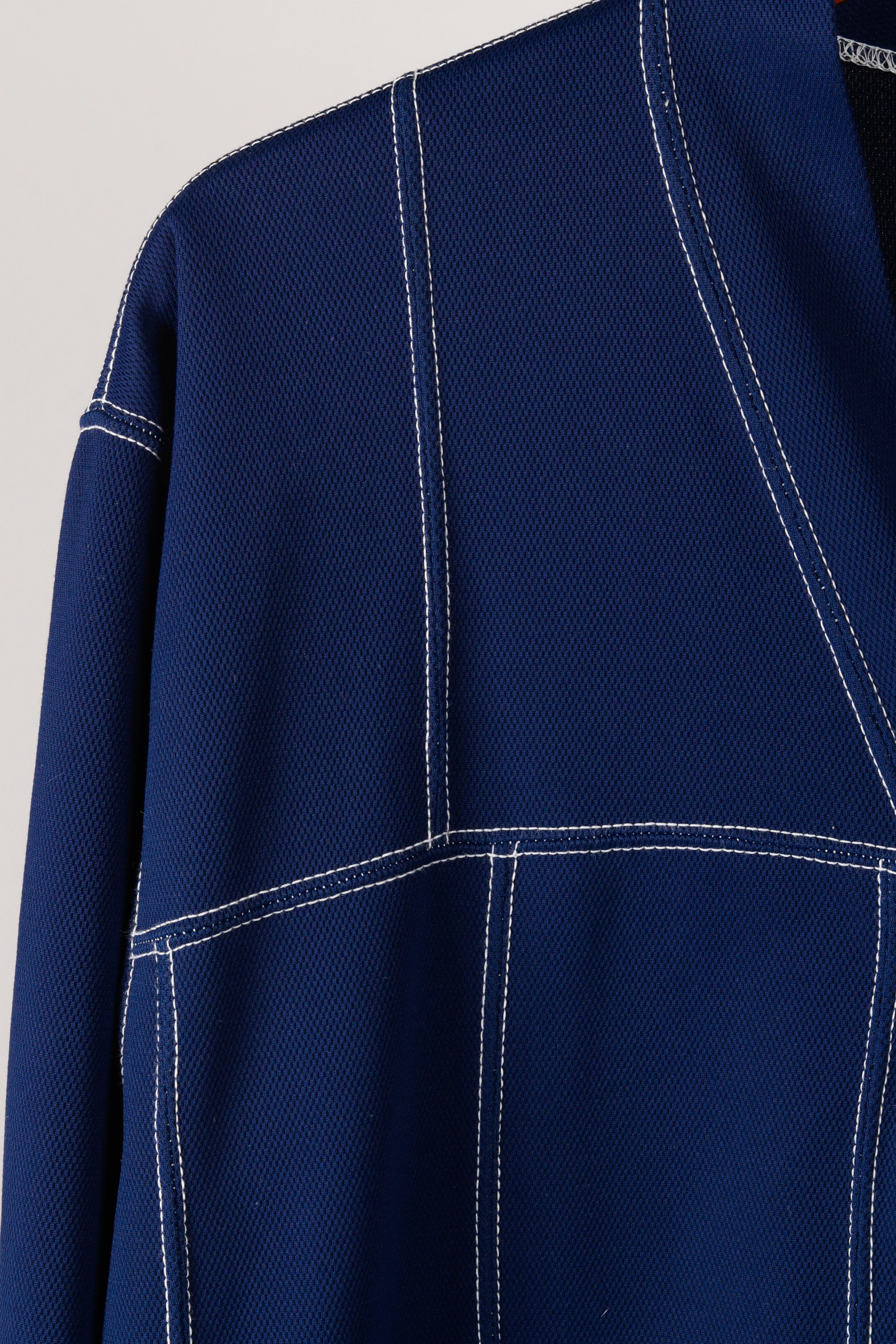 Comme des Garons HOMME DEUX SS16 'Contrast Stitched Panels' Cardigan Sweater (2016)