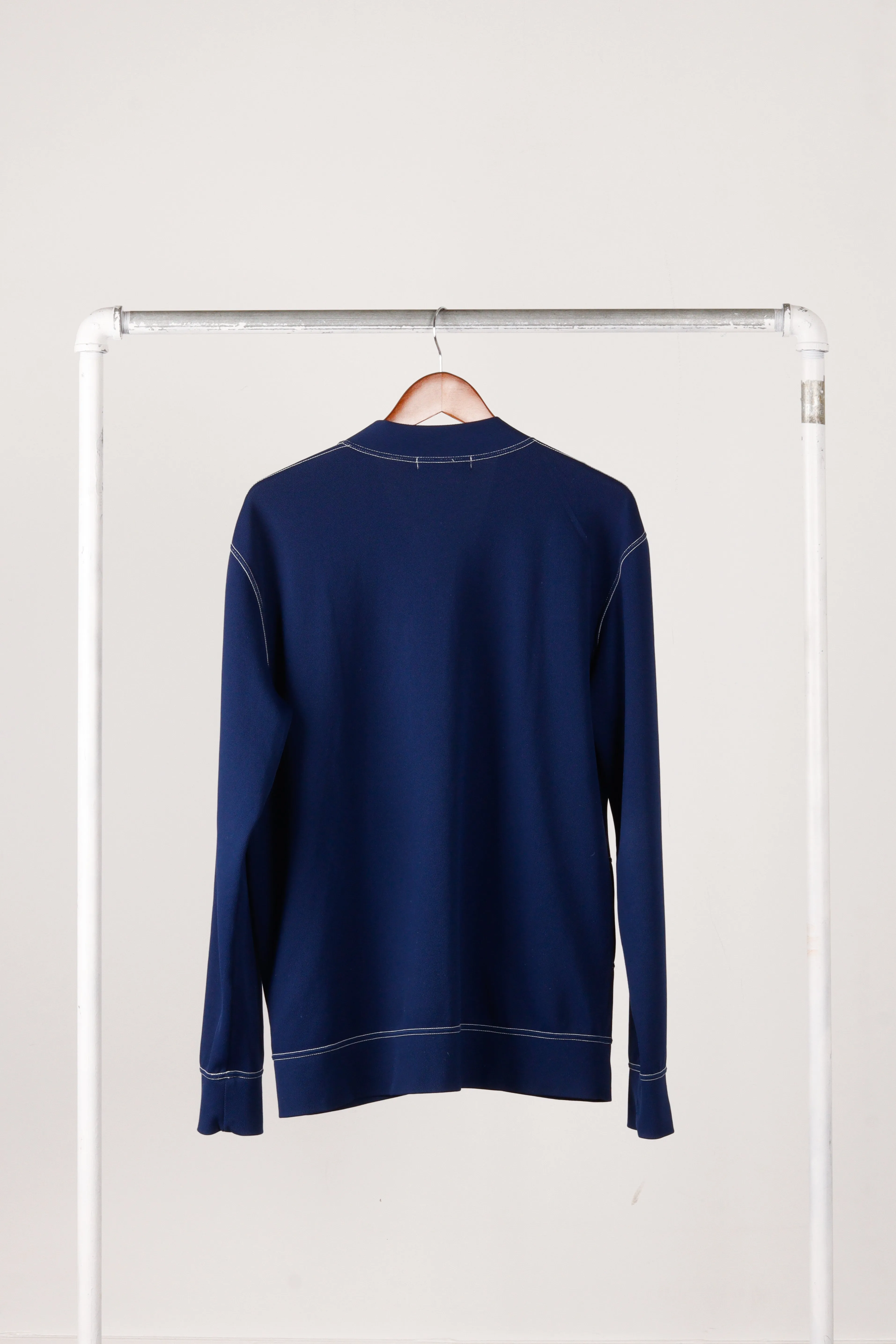 Comme des Garons HOMME DEUX SS16 'Contrast Stitched Panels' Cardigan Sweater (2016)