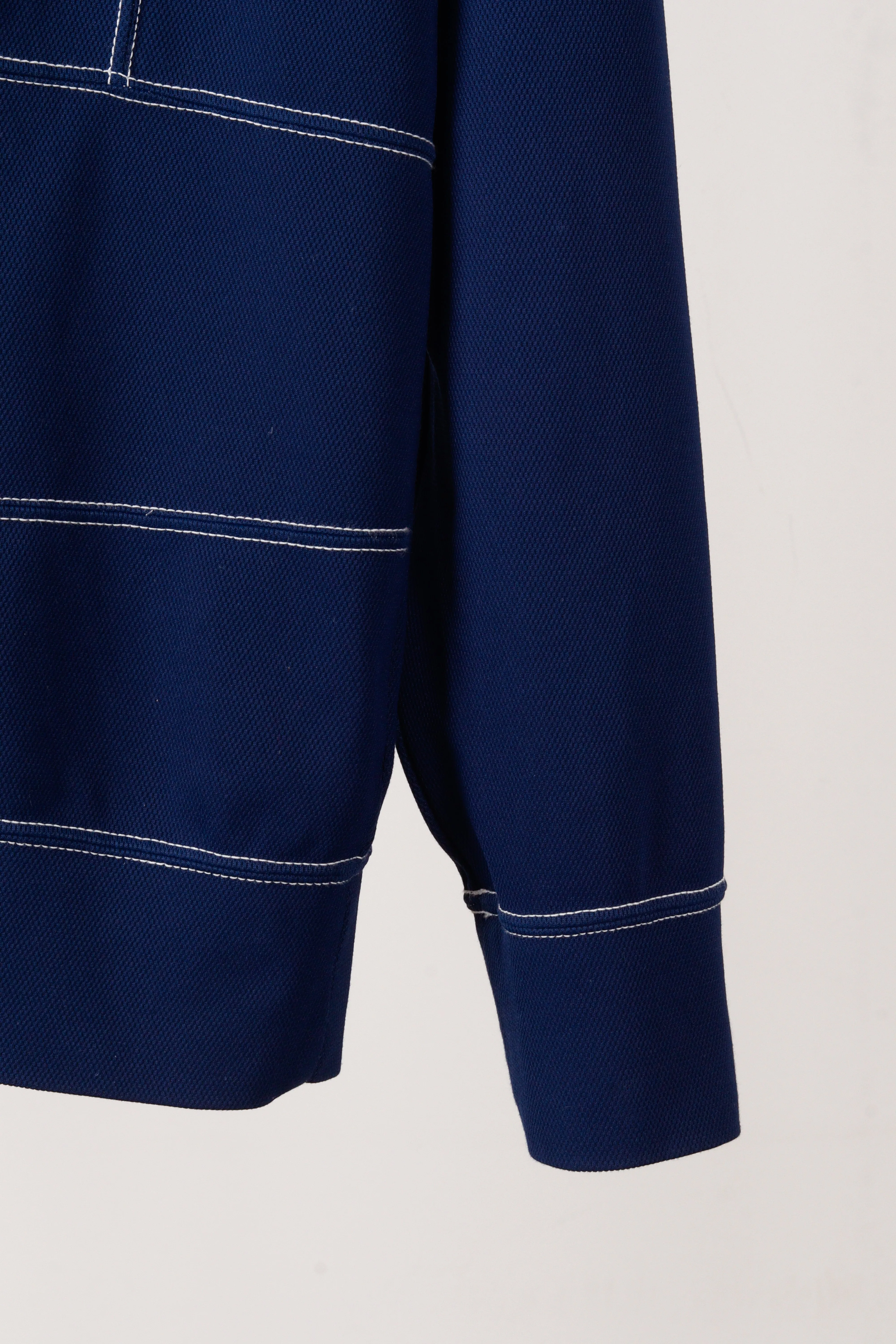 Comme des Garons HOMME DEUX SS16 'Contrast Stitched Panels' Cardigan Sweater (2016)