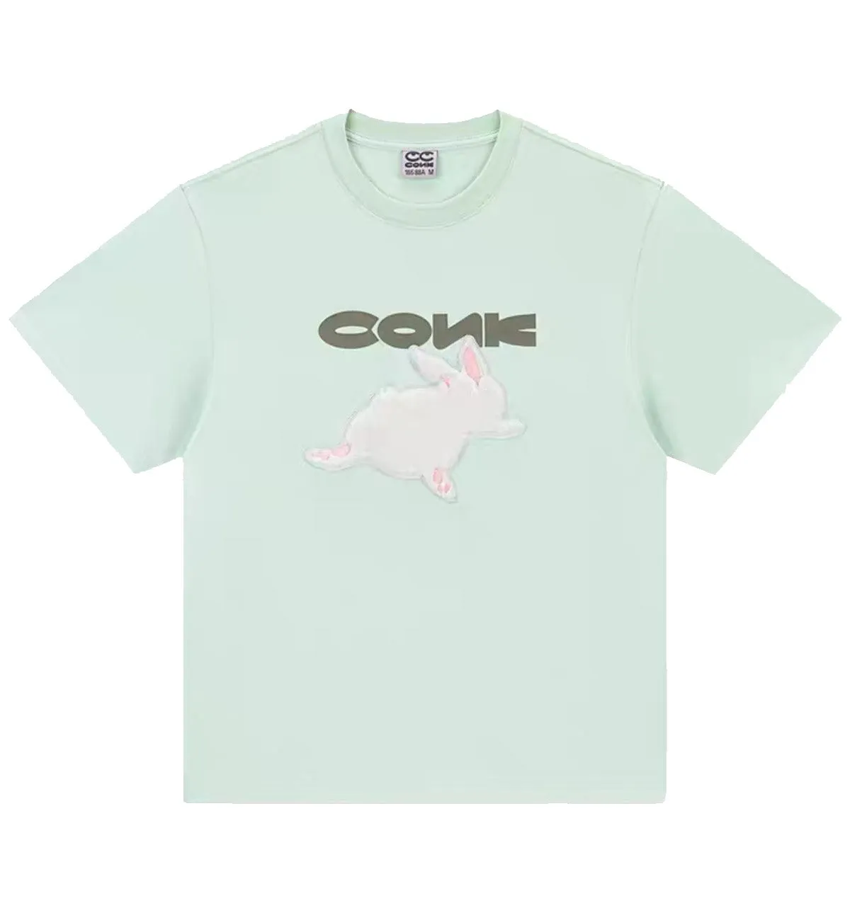 Conklab Bunny And Wording T-Shirt (Mint)