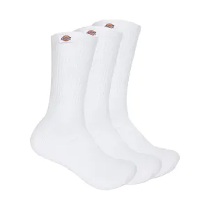 Dickies Classic Label Crew Sock 3 Pack White