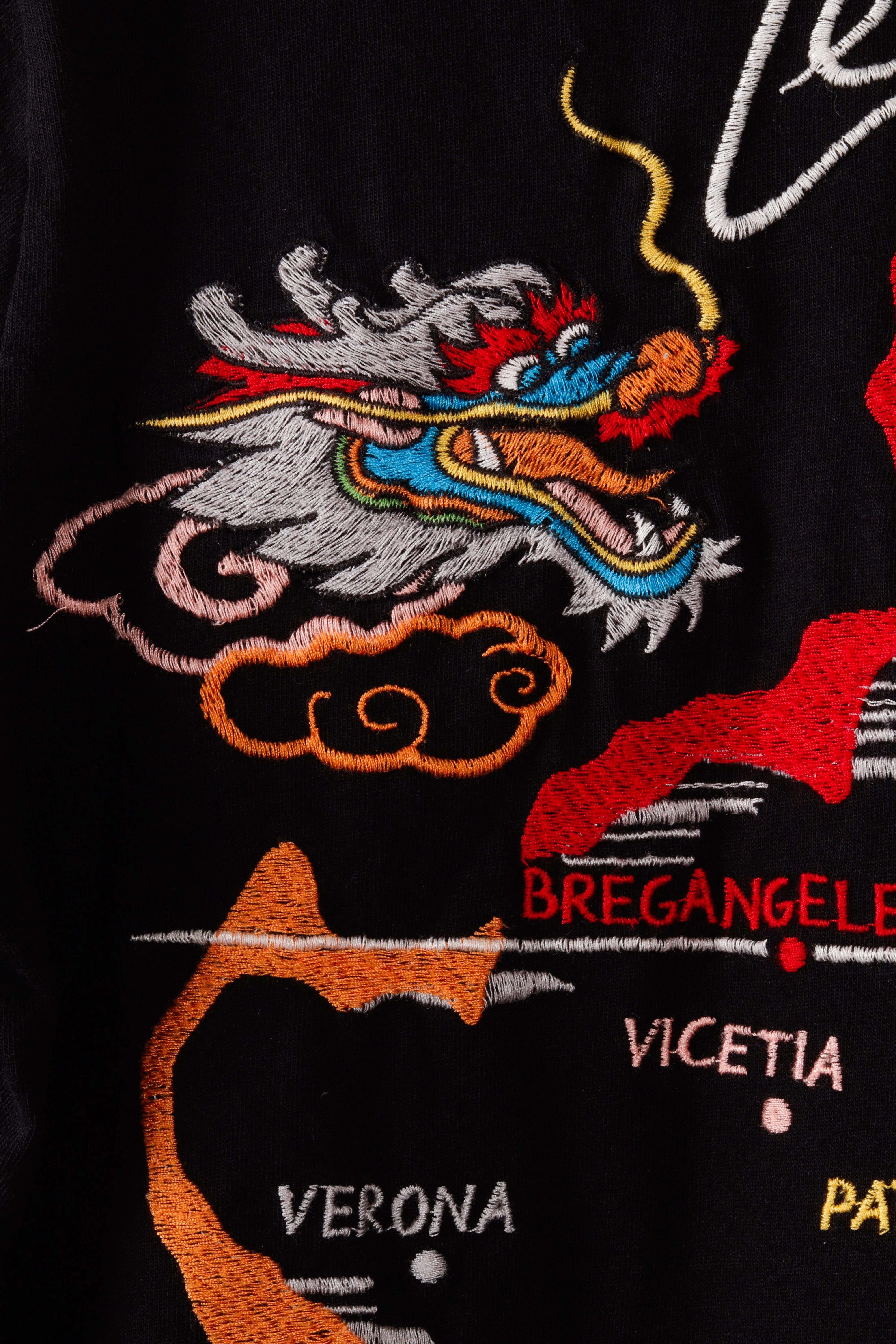 DIESEL SS19 'Tekno Sukajan Yarn Embroidered' T-Shirt (2019)
