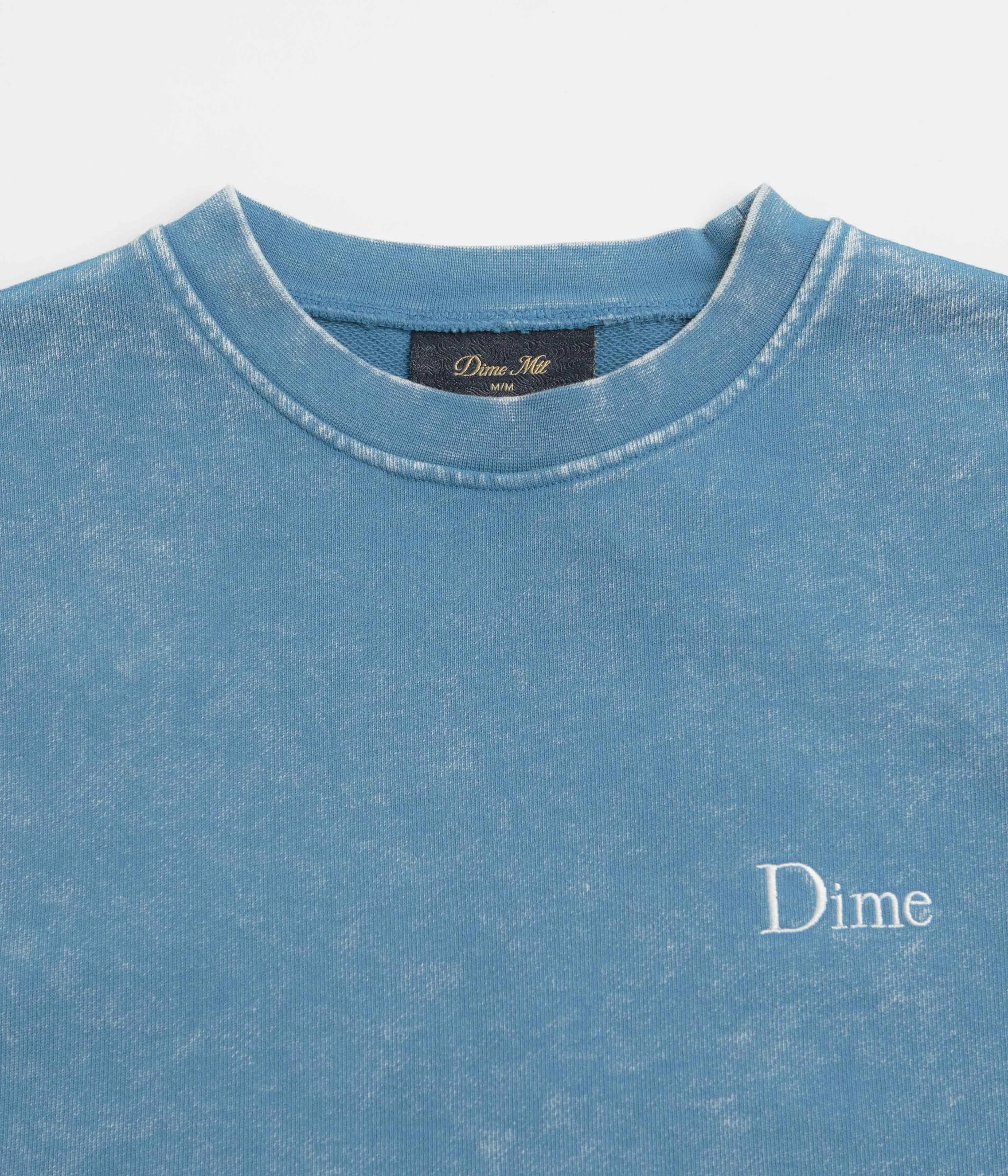 Dime Classic French Terry Crewneck Sweatshirt - Faded Sky