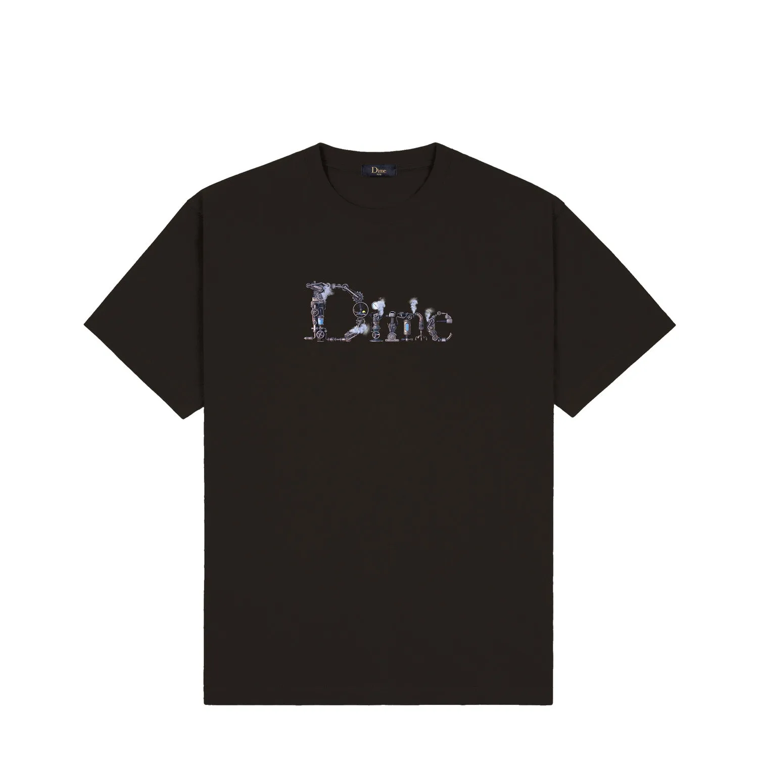 Dime Men Classic Steampunk T-Shirt Vintage Black