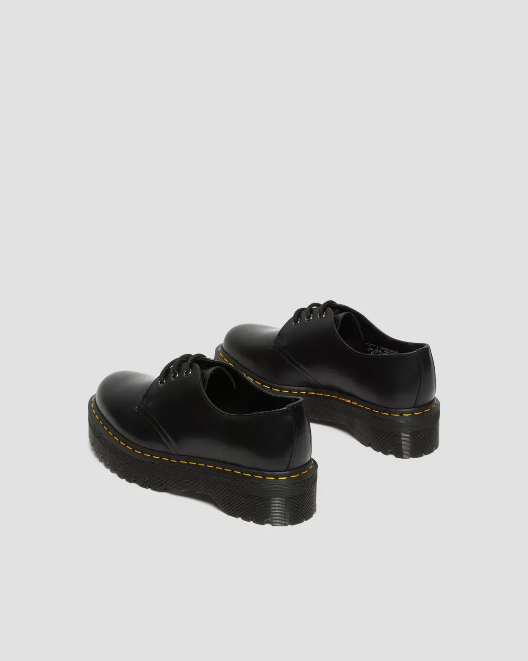 Dr. Martens 1461 Quad Platform 'Smooth Leather' Shoe