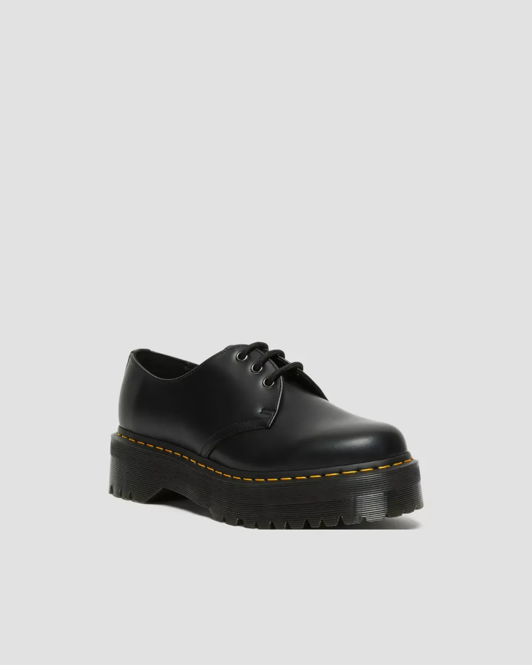 Dr. Martens 1461 Quad Platform 'Smooth Leather' Shoe