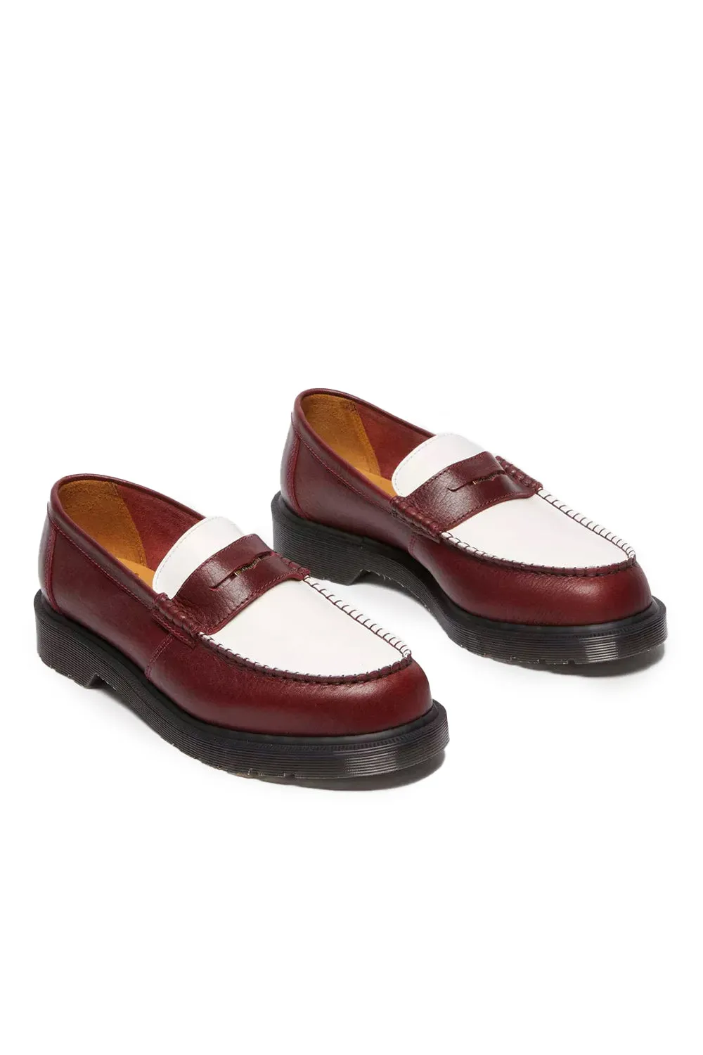 Dr Martens Classic Calf & Smooth Penton 'Burgundy/White'
