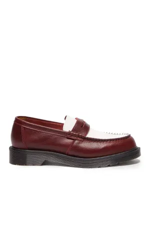 Dr Martens Classic Calf & Smooth Penton 'Burgundy/White'