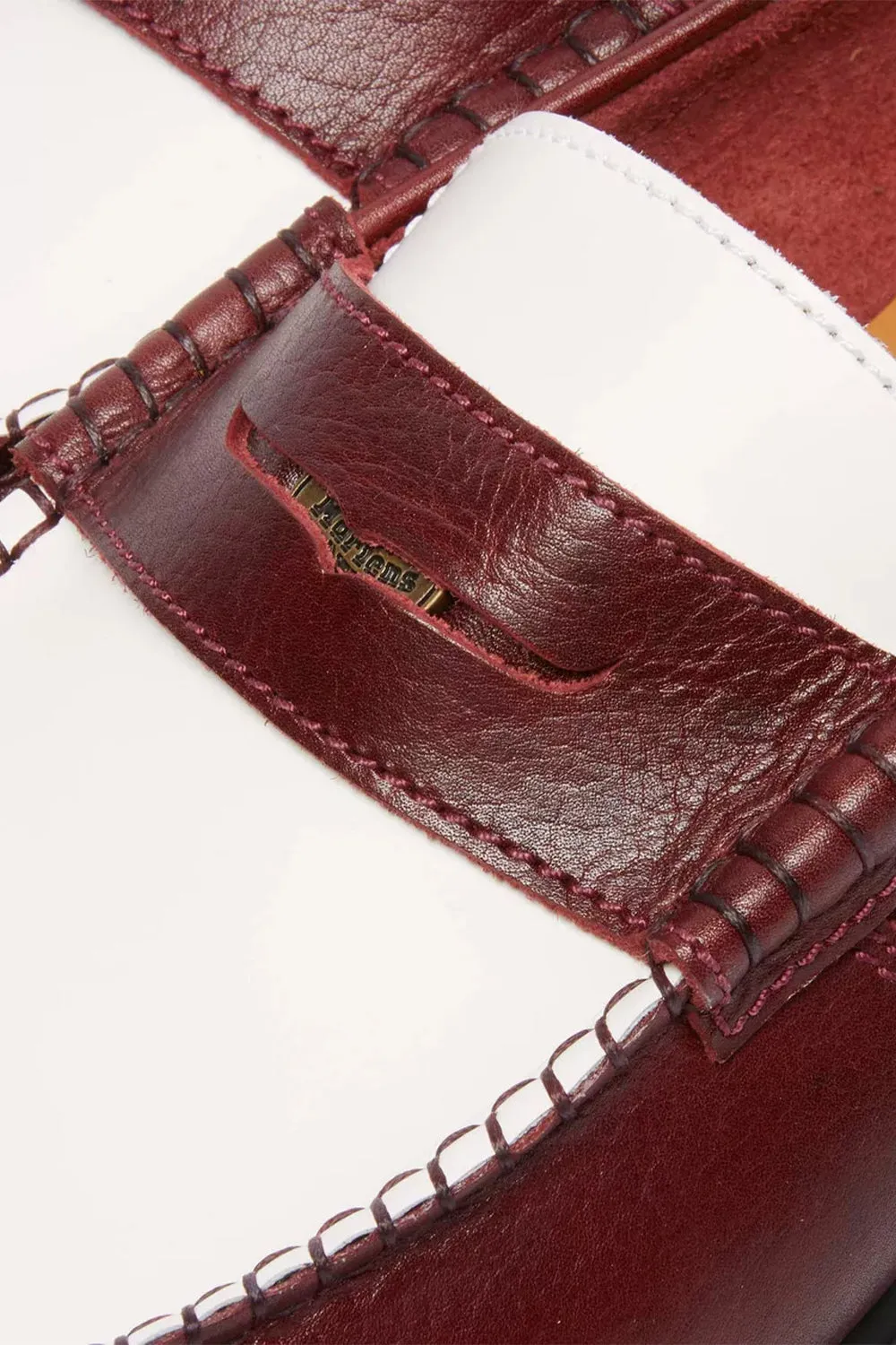 Dr Martens Classic Calf & Smooth Penton 'Burgundy/White'