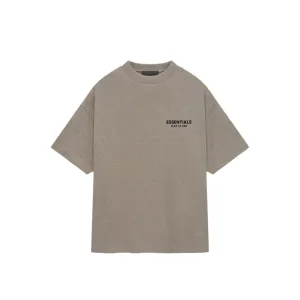 Fear of God Essentials Jersey Crewneck T-Shirt in Heather Grey