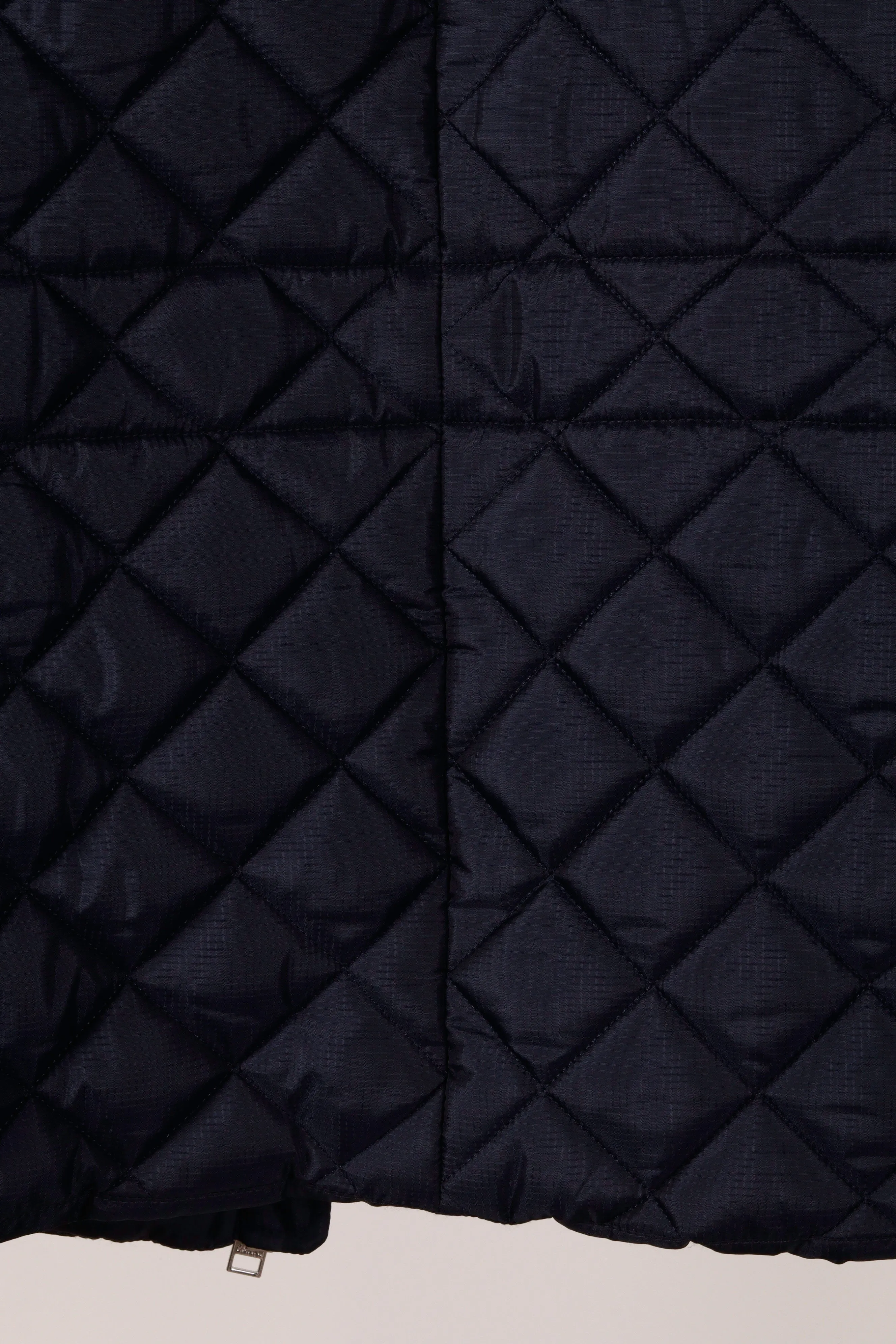 Ganni FW23 'Belted Quilted Recycled Ripstop' Vest Navy (2023)