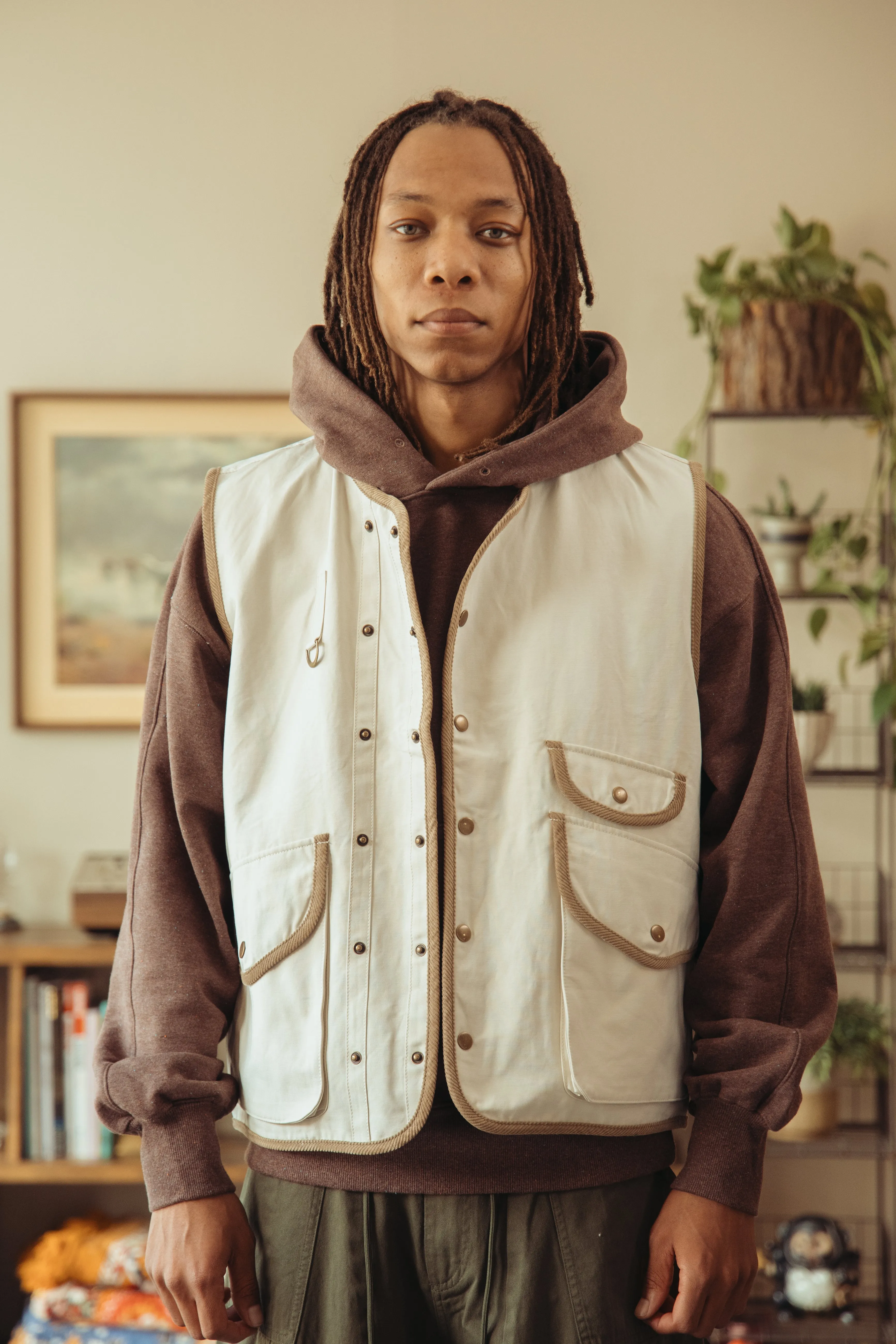 Heritage Hunting Vest - Cream