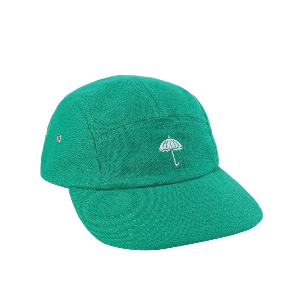 Hlas Classic Pique  5 Panel Cap // Teal Green