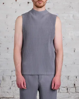 HOMME PLISS ISSEY MIYAKE Pleats May Vest Warm Gray