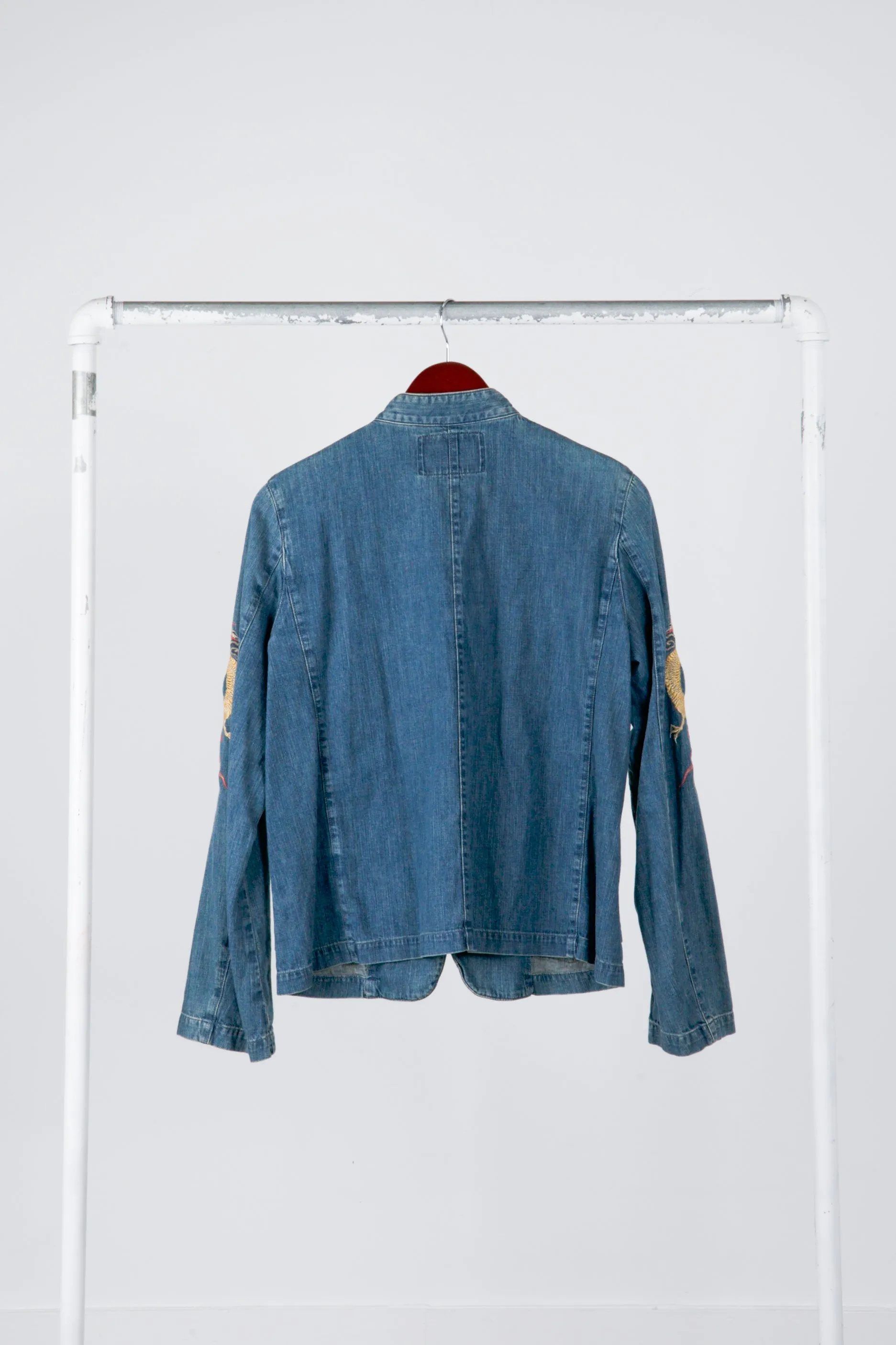 Hysteric Glamour 'Dragon Embroidered Denim Tang' Jacket