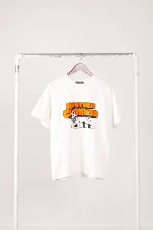 Hysteric Glamour SS24 'Poprock' T-Shirt White (2024)
