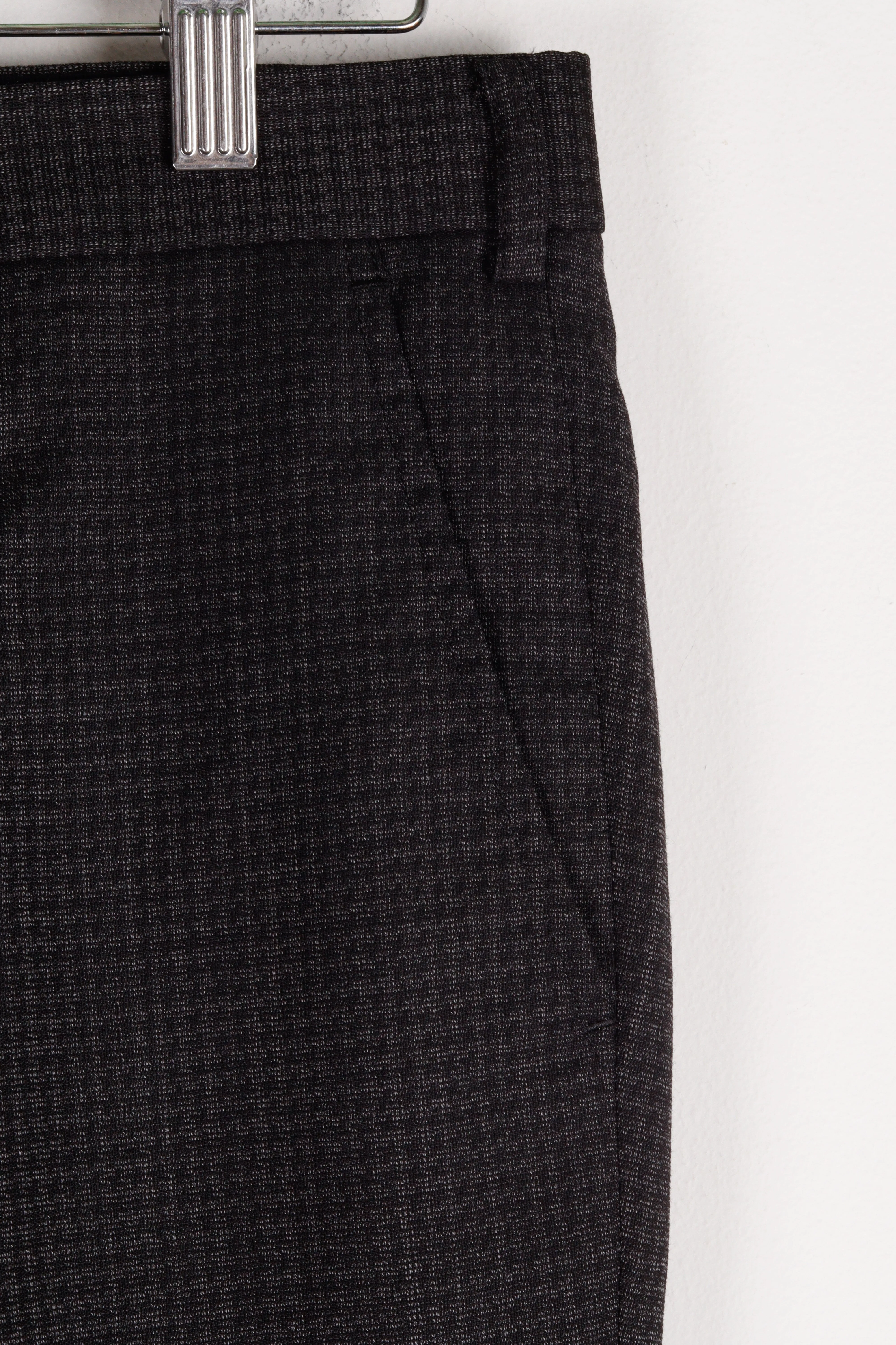 John Lawrence Sullivan SS16 'Houndstooth Loro Piana Four Seasons Wool' Trousers Black 2016)