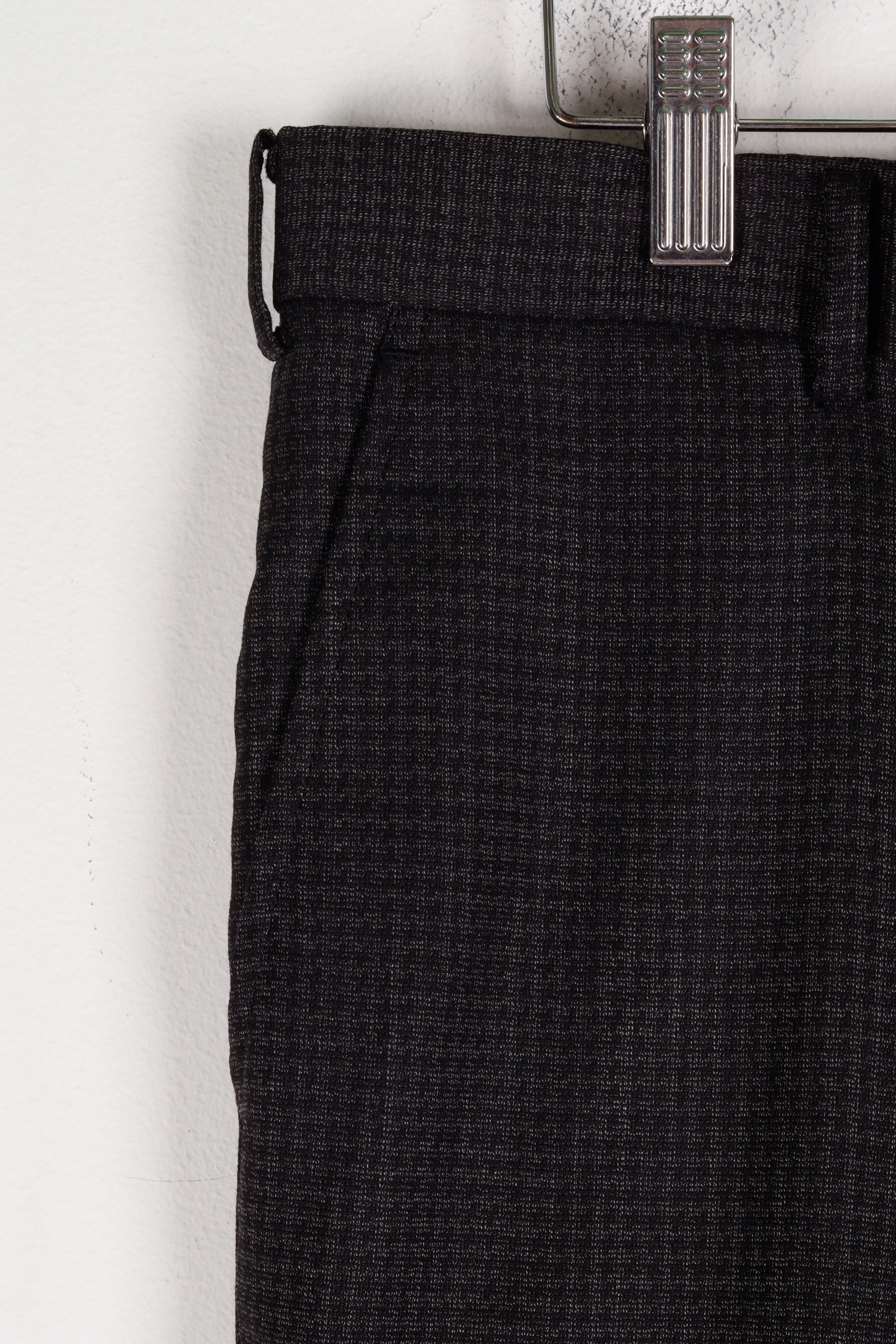 John Lawrence Sullivan SS16 'Houndstooth Loro Piana Four Seasons Wool' Trousers Black 2016)