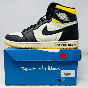 Jordan 1 Retro High Not for Resale Varsity Maize