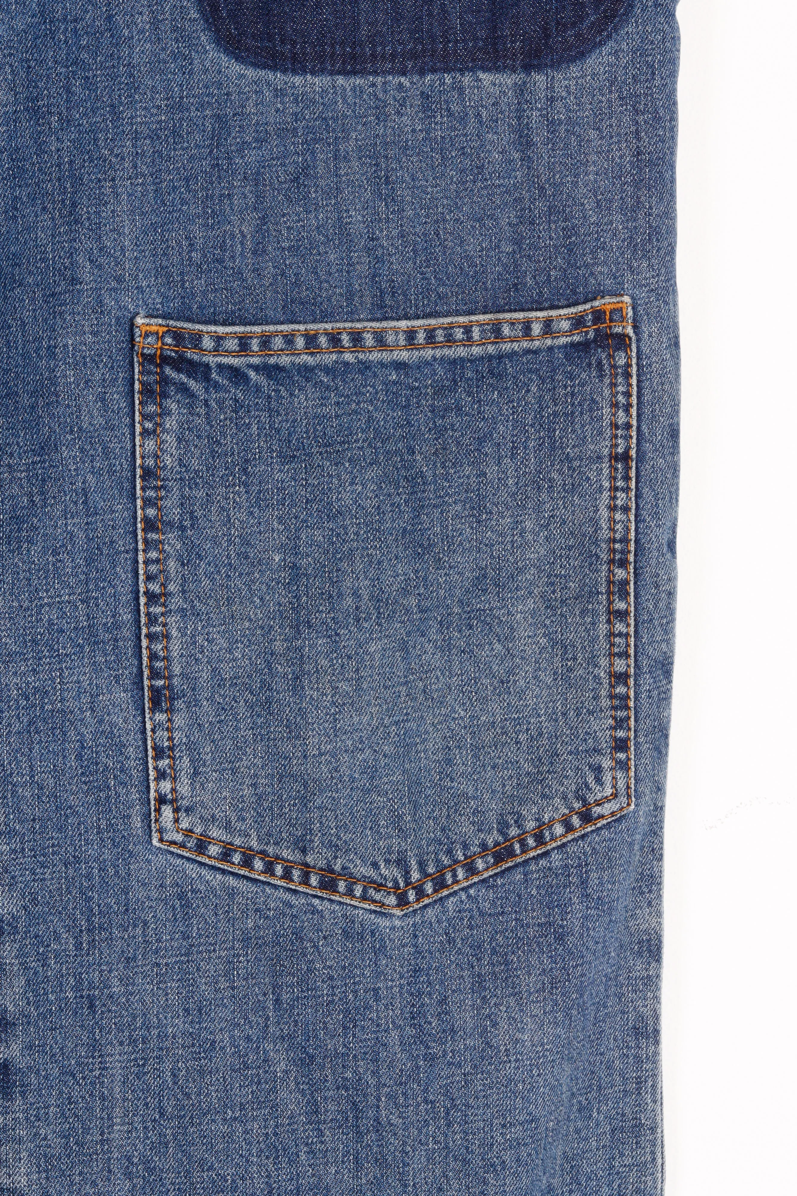 JW Anderson Womens FW18 'Shaded Pocket Detail' Jeans Indigo (2018)