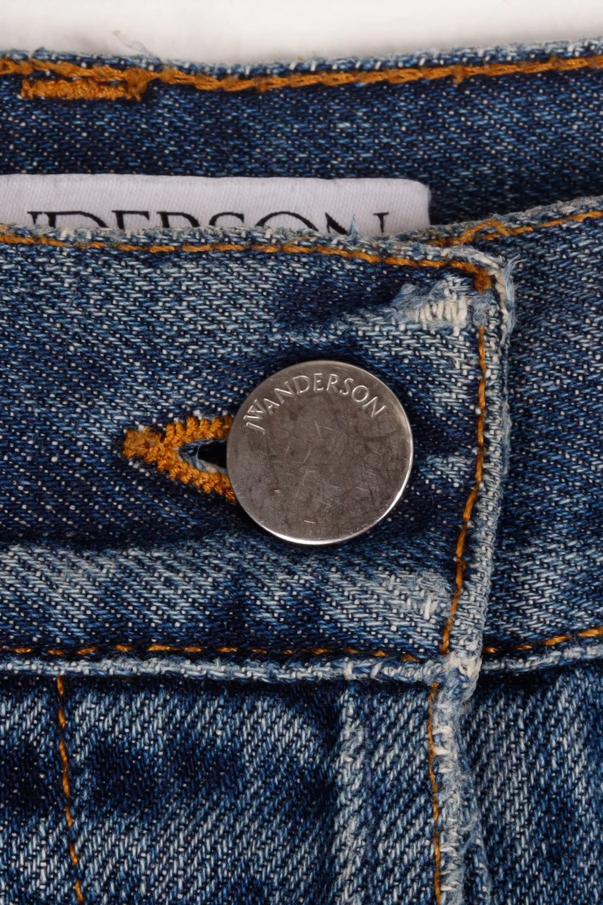 JW Anderson Womens FW18 'Shaded Pocket Detail' Jeans Indigo (2018)