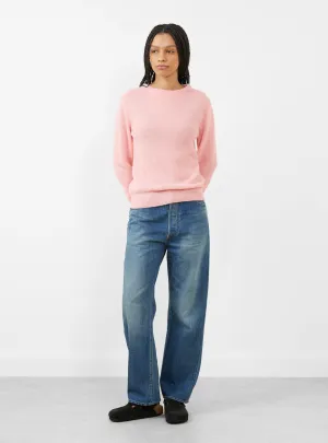 Kind Cashmere Round Neck Jumper Rose