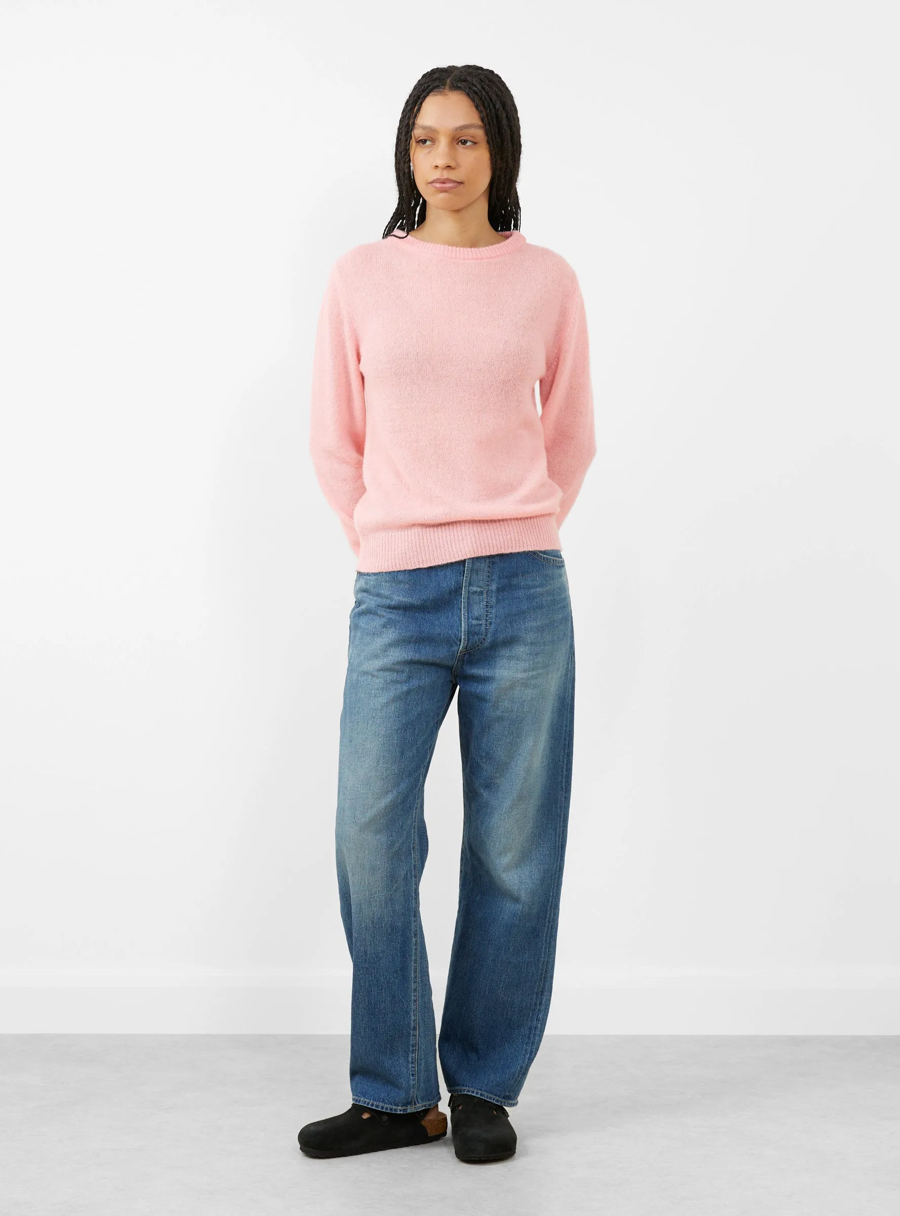 Kind Cashmere Round Neck Jumper Rose