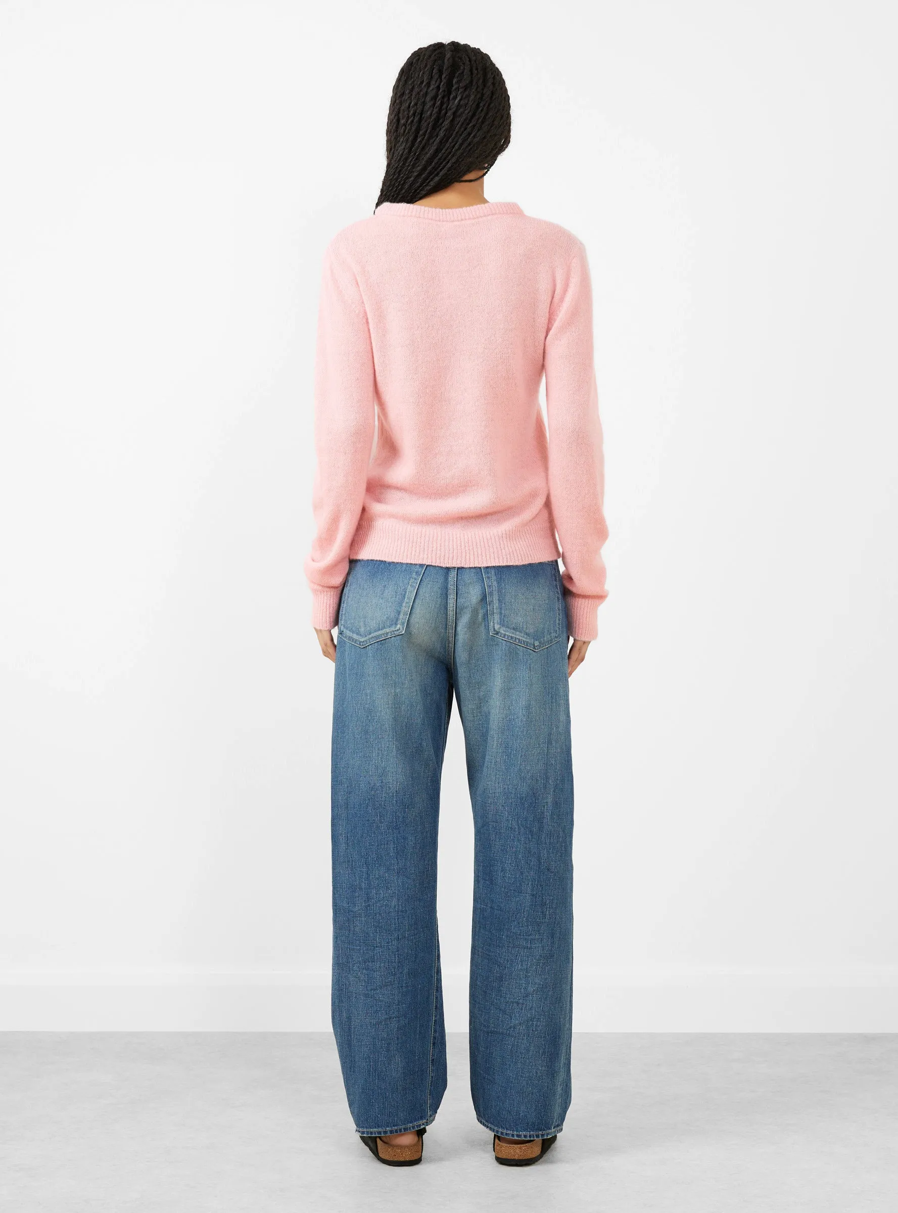Kind Cashmere Round Neck Jumper Rose