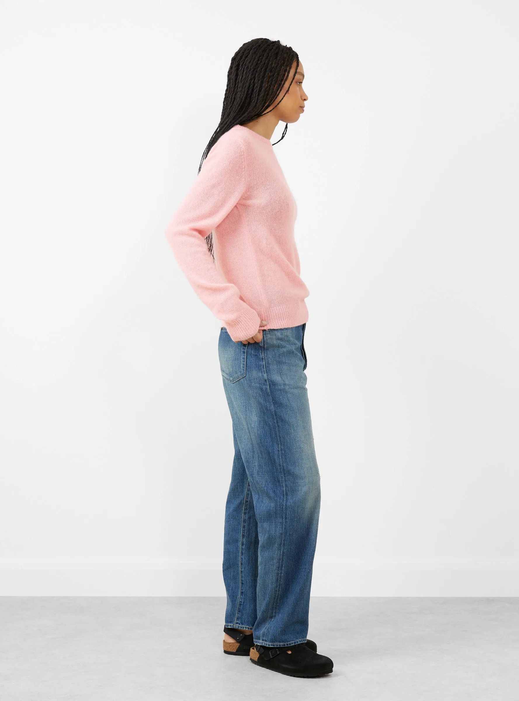 Kind Cashmere Round Neck Jumper Rose