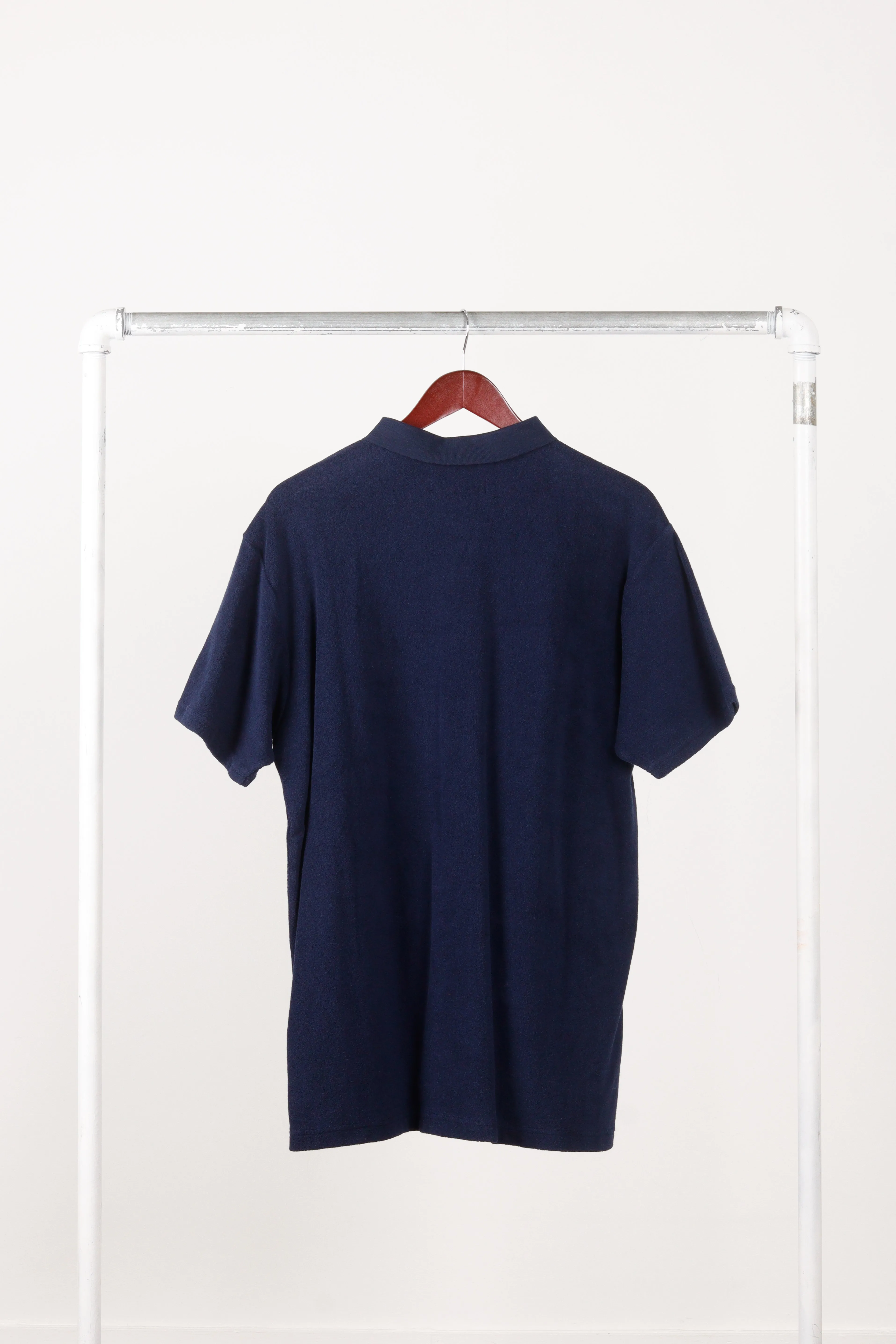 Kith SS18 'Regal Terry Cloth' S/S Polo Shirt Navy (2018)