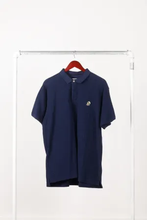 Kith SS18 'Regal Terry Cloth' S/S Polo Shirt Navy (2018)