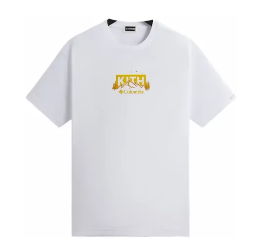 Kith x Columbia Landscape Classic Logo Tee Opulence