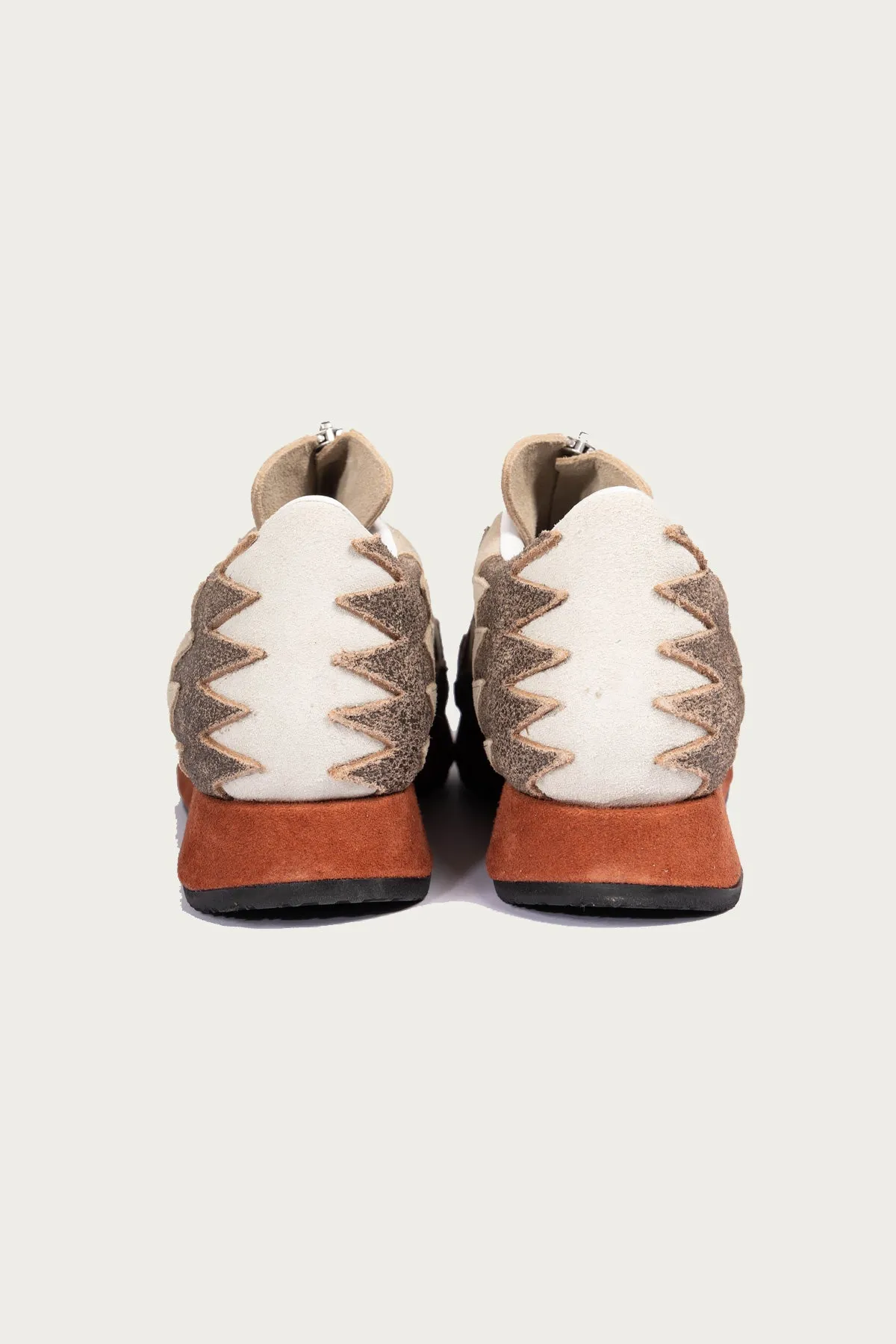 Leather NAVAJO Spallow Sneaker - Beige