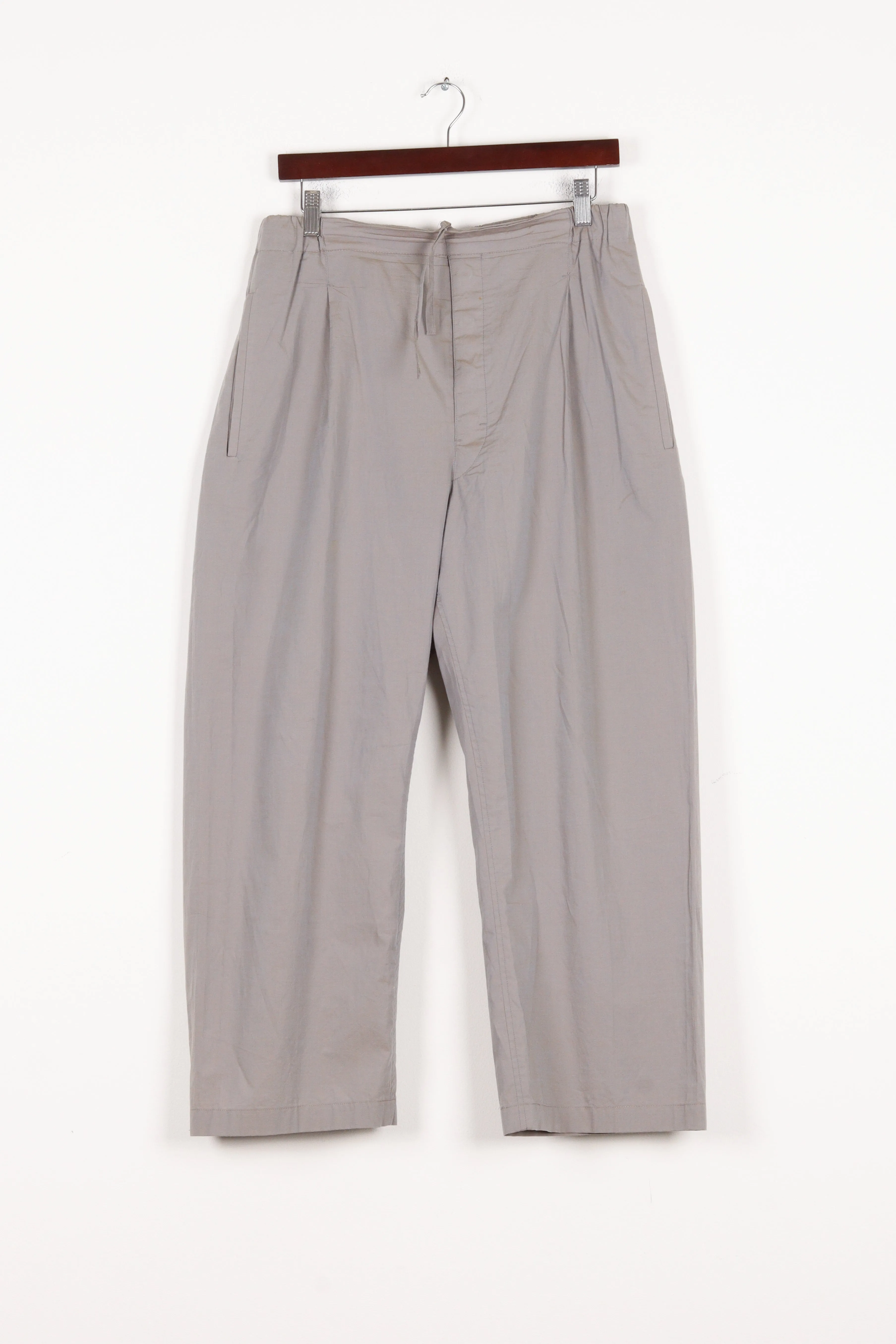 Lemaire SS20 'Wide Leg' Trousers Grey (2020)