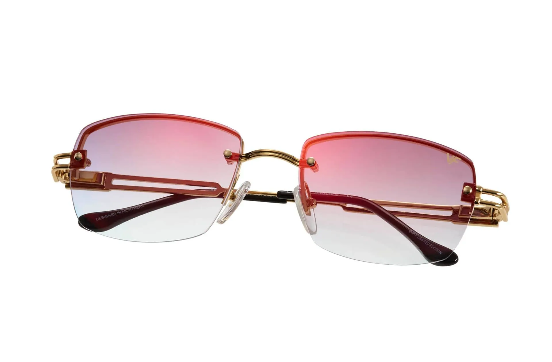 L'Enfant Terrible Rimless Drill Mount 24KT Gold